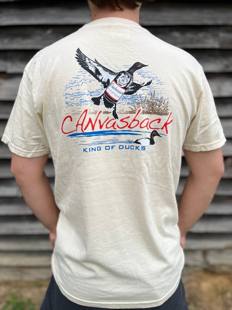 King Of Ducks Pocket Tee - Ivory