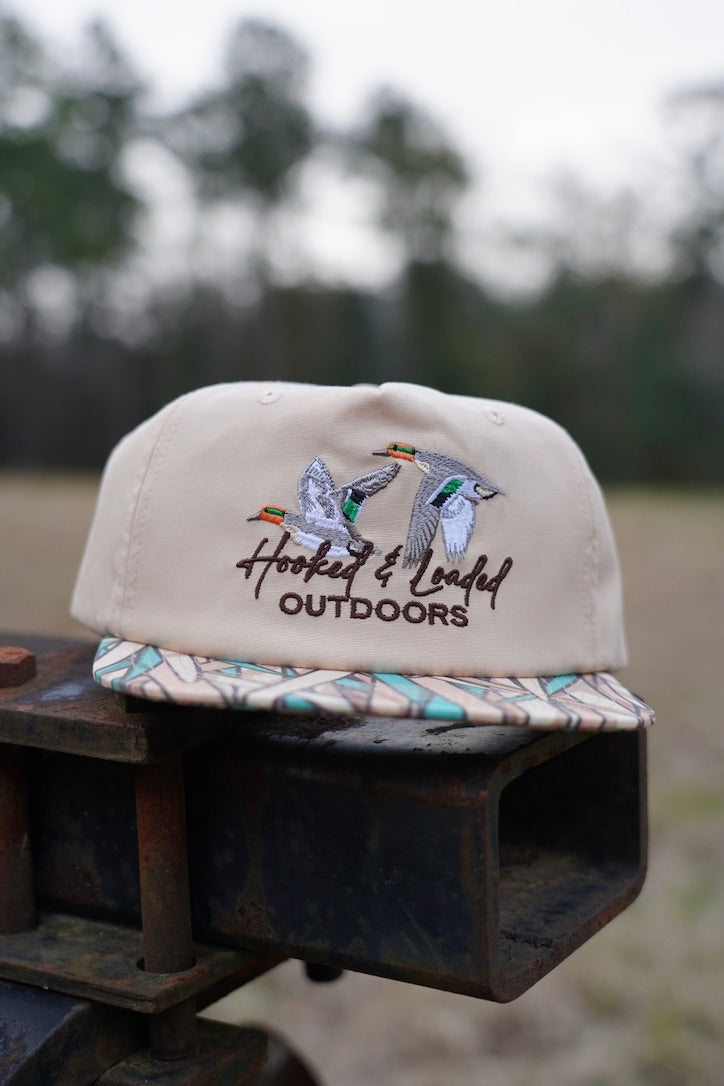 Green Wing Vintage Sawgrass/Khaki Snapback