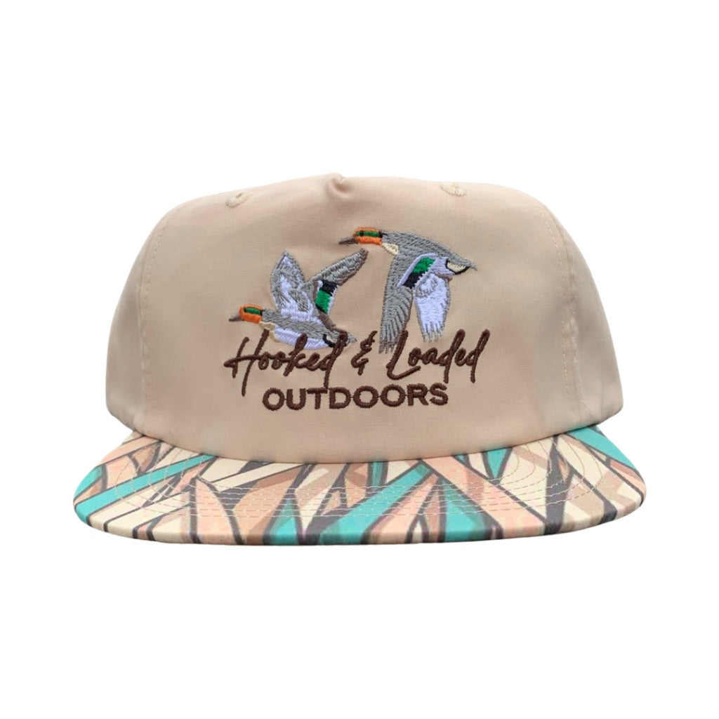 Green Wing Vintage Sawgrass/Khaki Snapback