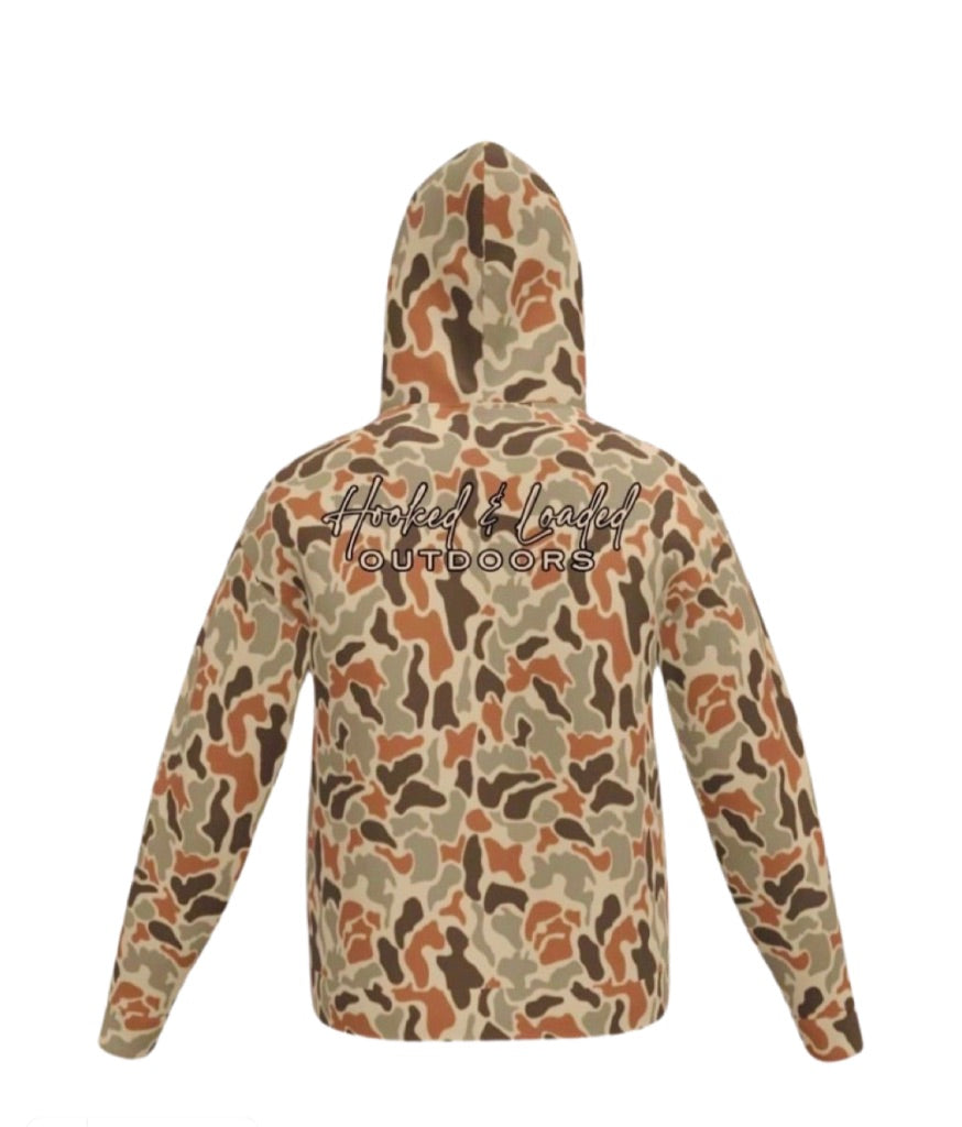 Old School Thermal Hoodie