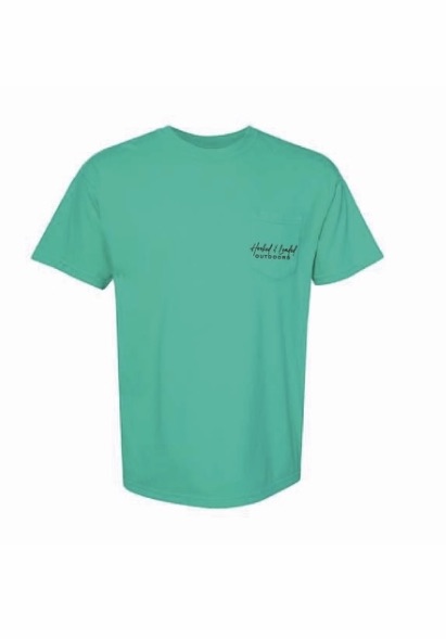 The Dax Pocket Tee - Island Green
