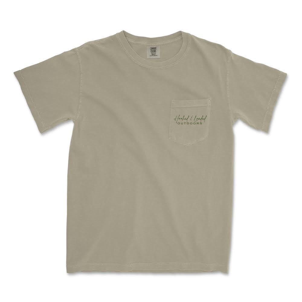 Big Buck Hunter Pocket Tee - Sandstone