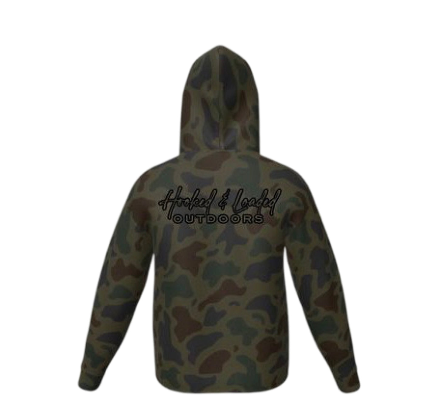 Dark Old School Thermal Hoodie