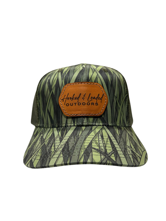 HLO Patch - Marsh/Olive Snapback