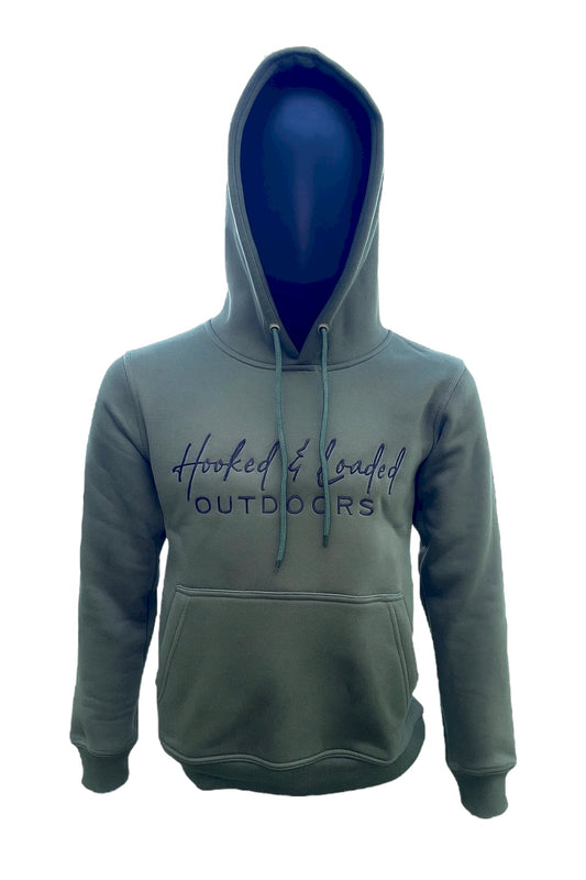 Heavyweight Cotton Hoodie - Olive