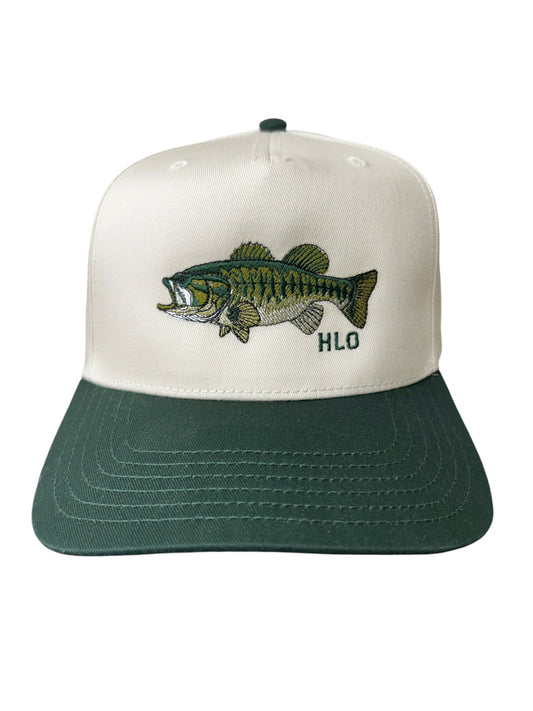 Bucket Mouth - White/ Green Otto Cap