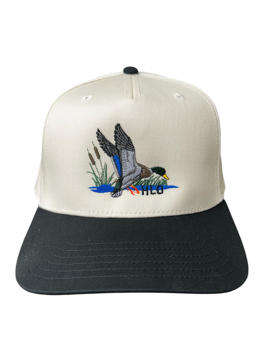 Mallard - White/ Black Otto Cap (Copy) (Copy)
