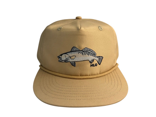Trout -  Khaki Rope Hat