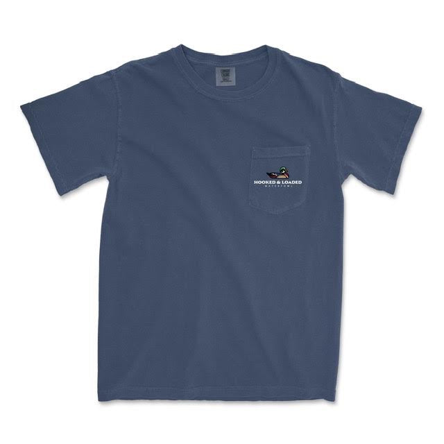 The Woodie Pocket Tee - Midnight