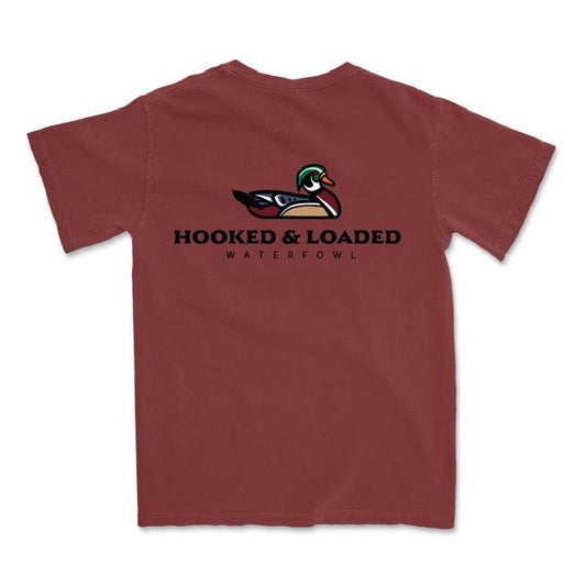 The Woodie Pocket Tee - Brick