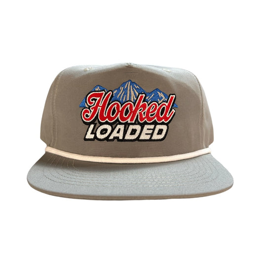 The Mountains are Blue - Gray Rope Hat