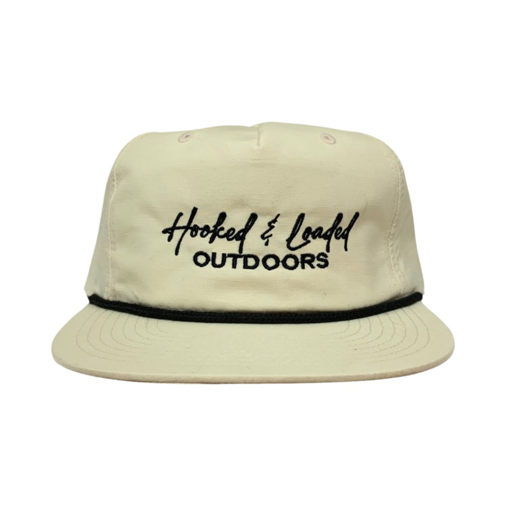 H.L.O Birch / Black Rope Hat