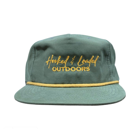 H.L.O Loden / Gold Rope Hat