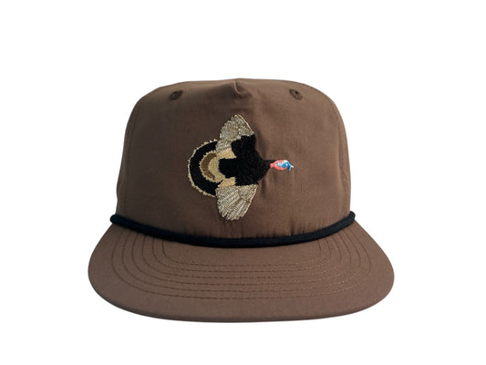 In Flight - Chocolate Rope Hat