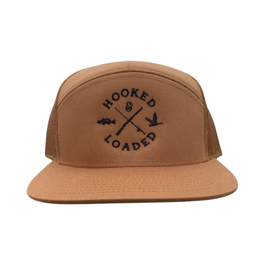 OG Logo Caramel 7 Panel Snapback