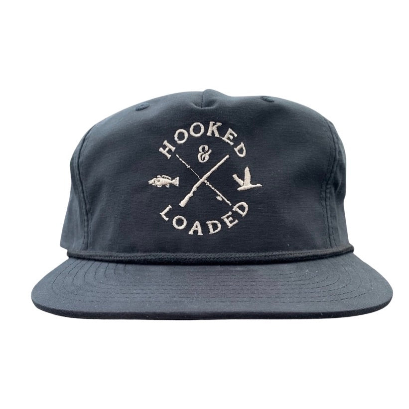 Original Logo All Black Rope Hat