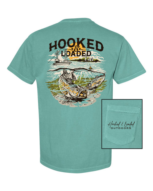 Poppin' Around - Seafoam